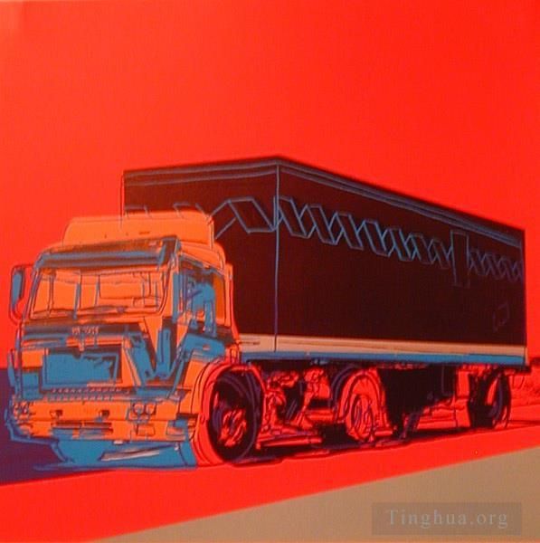 安迪·沃霍尔 当代各类绘画作品 -  《卡车公告4》