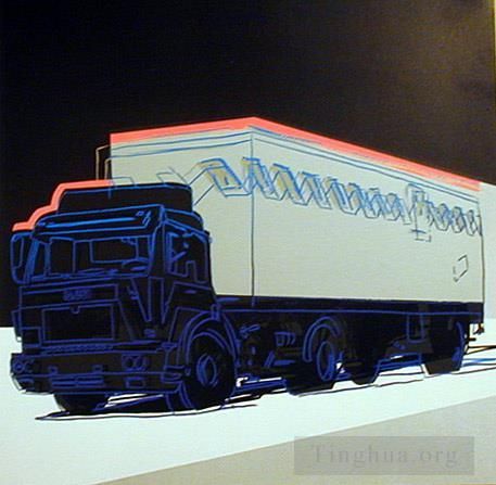 安迪·沃霍尔 当代各类绘画作品 -  《卡车公告》