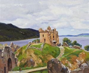 白仁海的当代艺术作品《厄克特城堡遗址》