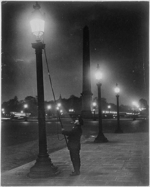 布拉塞 当代摄影作品 -  《1933,年协和广场动词简介》