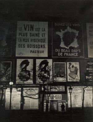 布拉塞的当代艺术作品《无标题,le,vin,est,la,plus,saine,1932》