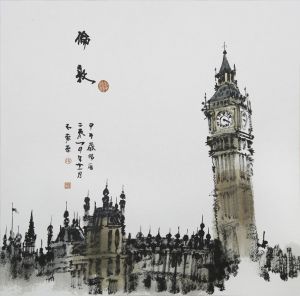 陈航的当代艺术作品《伦敦》