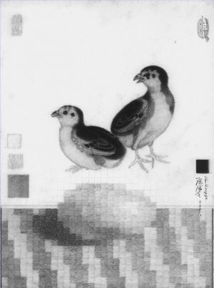陈强戈的当代艺术作品《鸡》
