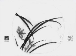 陈强戈的当代艺术作品《冬天的兰花》