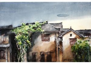 陈孝荣的当代艺术作品《老房子2》
