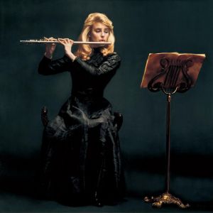 当代油画 - 《吹笛少女,1987》