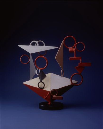 大卫·史密斯 当代雕塑作品 -  《大菱形,1952》