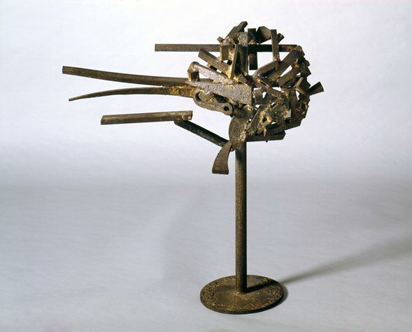 大卫·史密斯 当代雕塑作品 -  《乌鸦之三号,1959》