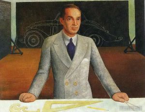 迭戈·里维拉的当代艺术作品《埃德塞尔·福特,1932》