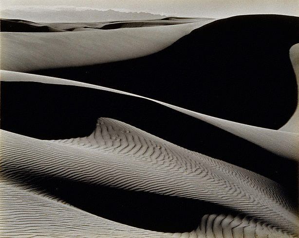 爱德华·亨利·韦斯顿 当代摄影作品 -  《沙丘海洋,1936》