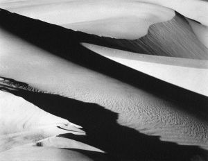 爱德华·亨利·韦斯顿的当代艺术作品《沙丘的海洋,1934》