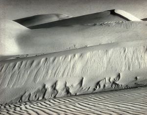 爱德华·亨利·韦斯顿的当代艺术作品《白色的沙丘海洋,1936》