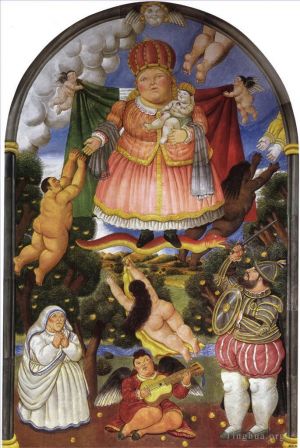 费尔南多·波特罗的当代艺术作品《天界之门》