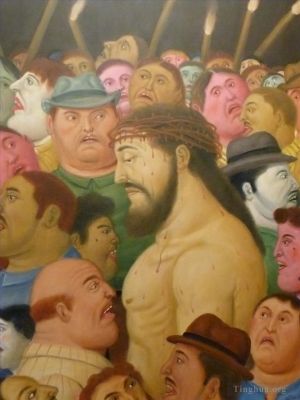 费尔南多·波特罗的当代艺术作品《耶稣》