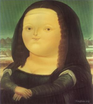 费尔南多·波特罗的当代艺术作品《蒙娜丽莎》