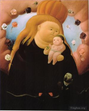 费尔南多·波特罗的当代艺术作品《纽约圣母院》