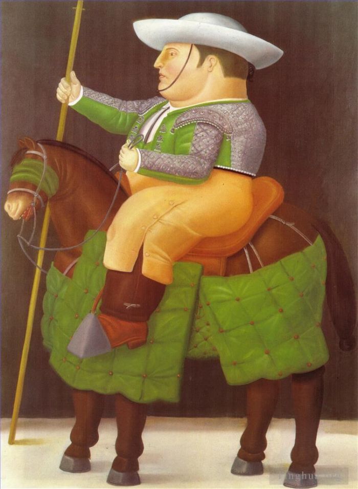 费尔南多·波特罗 当代油画作品 -  《皮卡多》