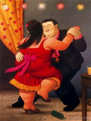 费尔南多·波特罗的当代艺术作品《热爱艺术》