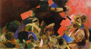 费尔南多·波特罗的当代艺术作品《拉蒙·霍约斯的神化》