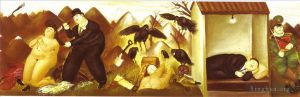费尔南多·波特罗的当代艺术作品《安娜·罗莎·卡德罗纳谋杀案》