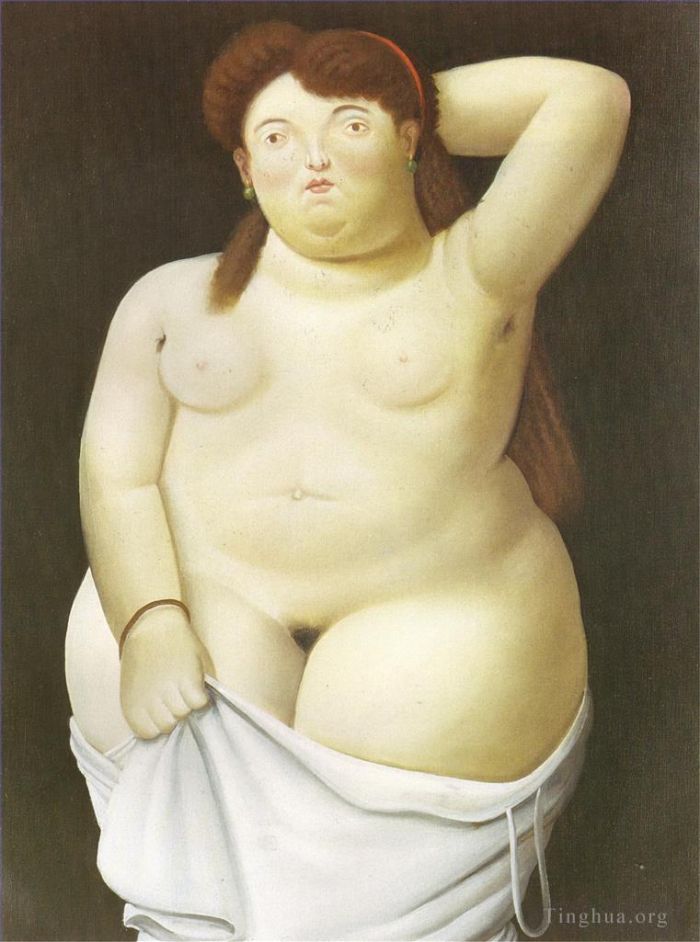 费尔南多·波特罗 当代油画作品 -  《躯干》