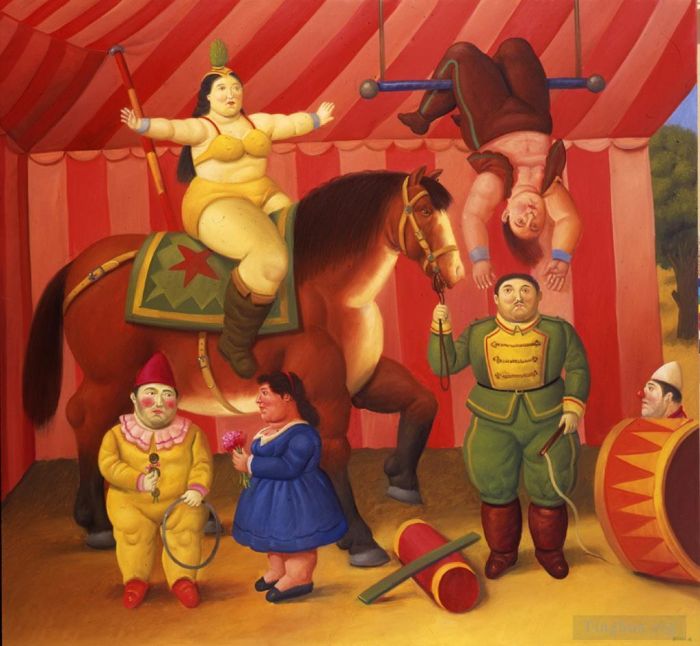 费尔南多·波特罗 当代油画作品 -  《乌鲁古视觉宝藏》