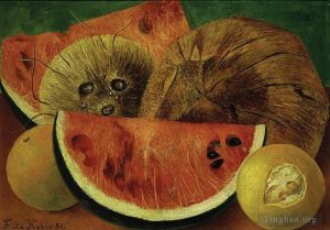 弗里达·卡罗的当代艺术作品《椰子》