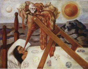 弗里达·卡罗的当代艺术作品《没有希望》