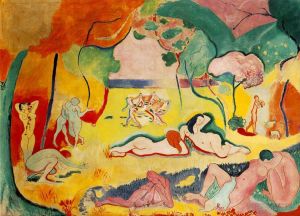 亨利·马蒂斯的当代艺术作品《Le,bonheur,de,vivre,生活的乐趣,1905》