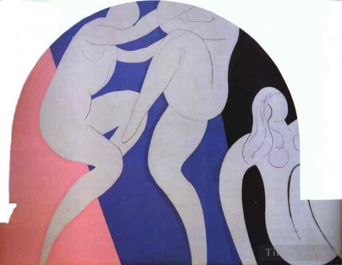 亨利·马蒂斯 当代各类绘画作品 -  《舞蹈,1932,2》