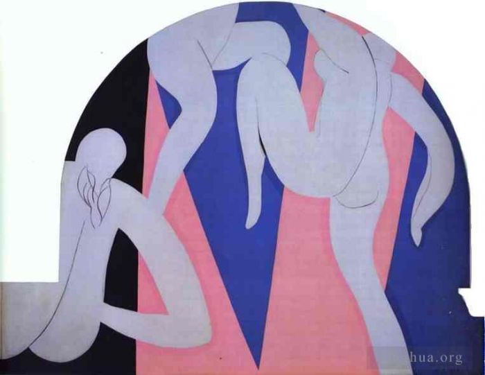 亨利·马蒂斯 当代各类绘画作品 -  《舞蹈,1932,3》