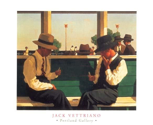 杰克·维特里亚诺 当代油画作品 -  《决斗者》