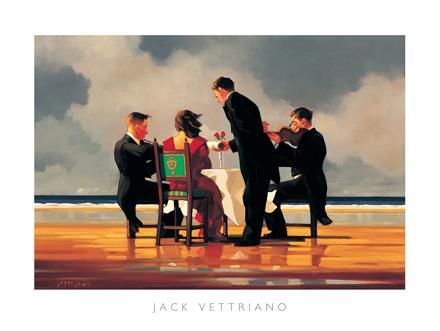 杰克·维特里亚诺 当代油画作品 -  《为死去的海军上将挽歌》