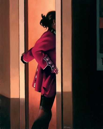 杰克·维特里亚诺 当代油画作品 -  《游行中》