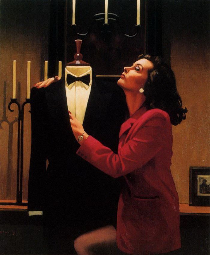 杰克·维特里亚诺 当代油画作品 -  《另一种爱》