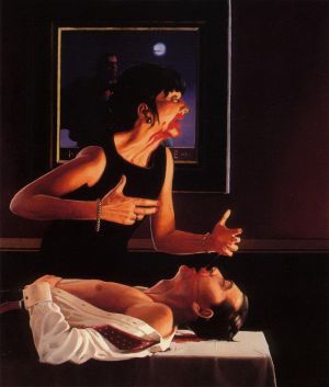杰克·维特里亚诺的当代艺术作品《疯狂喂食》