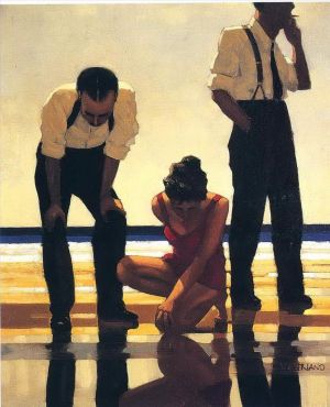 杰克·维特里亚诺的当代艺术作品《自恋的沐浴者》