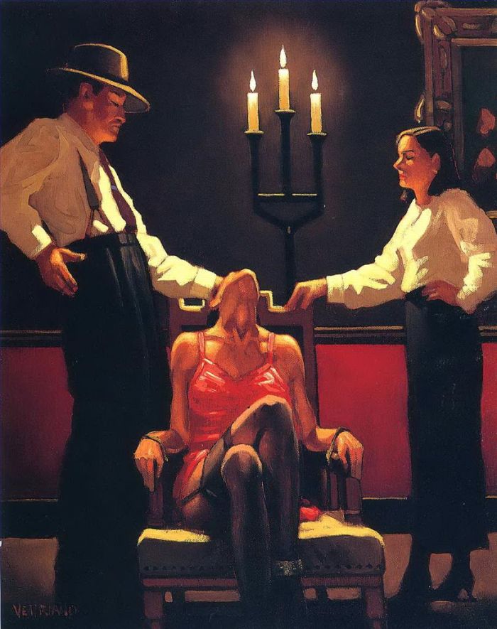 杰克·维特里亚诺 当代油画作品 -  《设定新标准》