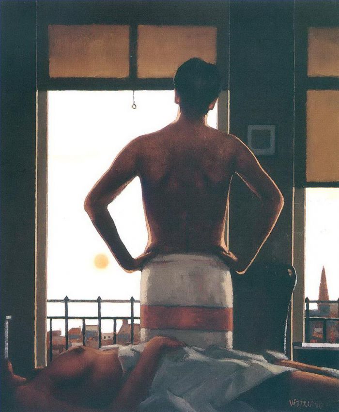 杰克·维特里亚诺 当代油画作品 -  《爱的残骸》