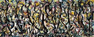 杰克逊·波洛克的当代艺术作品《壁画》