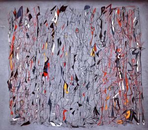 杰克逊·波洛克的当代艺术作品《暮光之声》