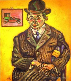 杰昂·米罗的当代艺术作品《伊贝托·卡萨尼的肖像》