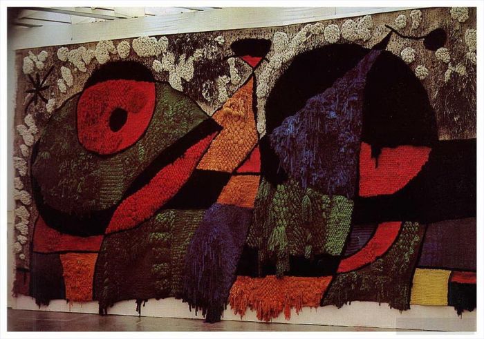 杰昂·米罗 当代各类绘画作品 -  《大地毯》