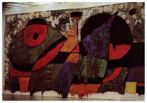 杰昂·米罗的当代艺术作品《大地毯》