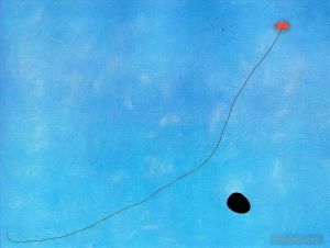杰昂·米罗的当代艺术作品《蓝色III》