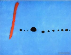 杰昂·米罗的当代艺术作品《蓝色II》
