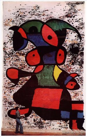 杰昂·米罗的当代艺术作品《唐娜·沃尔》