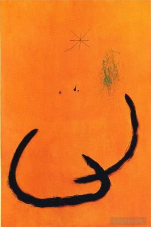 杰昂·米罗的当代艺术作品《雪玫瑰古特香水》