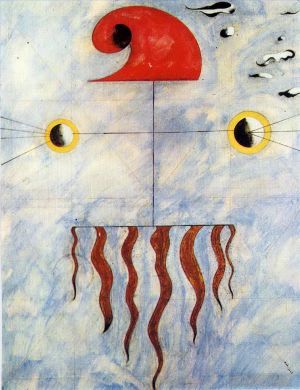 杰昂·米罗的当代艺术作品《加泰罗尼亚农民的头》