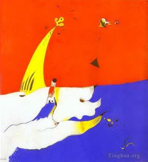 杰昂·米罗的当代艺术作品《景观》
